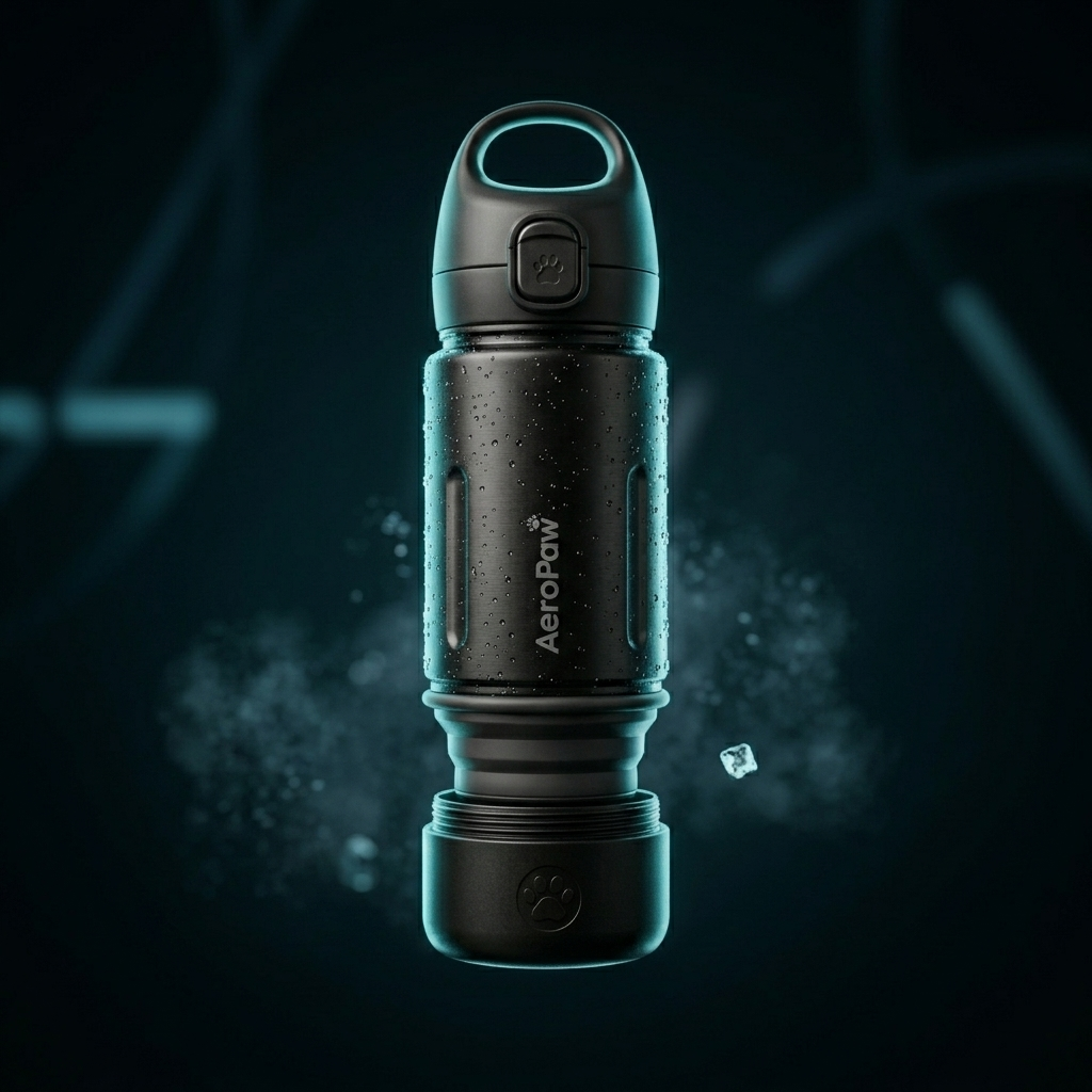 AeroPaw 3-in-1 Dog Water Bottle Prototype